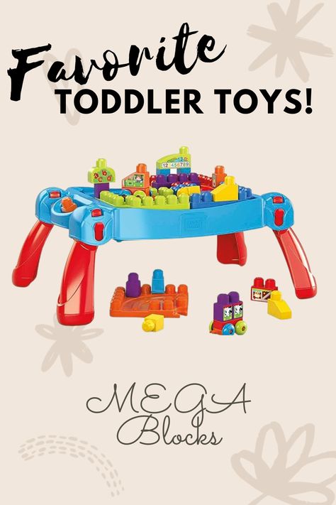 MEGA Blocks Fisher Price Toddler Building Blocks, Build N Learn Activity Table with 30 Pieces, Toy Car and Storage, Blue, Portable Gift Ideas for Kids #Ad #MEGABlocks #Favorite #ToddlerToys #Fun Megablocks Storage Ideas, Mega Blocks, Gift Ideas For Kids, Mega Bloks, Activity Table, Block Toys, Toy Sets, Fisher Price, Toddler Toys