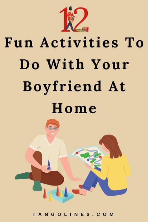 Transform your day with these charming fun activities to do with your boyfriend at home. From indoor picnics to DIY projects, each activity is a unique way to nurture your relationship. Home Date Night Activities, Things To Do With Husband At Home, Activities For Boyfriend And Girlfriend, Fun Things To Do With Your Boyfriend Date Nights, Things To Do With Boyfriend When Bored, 100 Things To Do With Your Boyfriend, Couple Activities Things To Do At Home, Fun Things To Do At Home With Husband, Couples Hangout Ideas