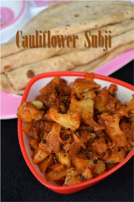 Vaniensamayalarai: Cauliflower Subji / Gobhi ki sabzi Yummy Comfort Food, Sara Ali Khan, Ali Khan, Indian Dishes, Chopped Onions, Garam Masala, Indian Recipes, Bite Size, Simple Ingredient