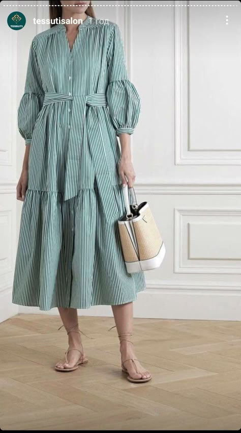 September Fashion Outfits, Poplin Dress Outfit, Fancy Outfit, Woman Outfit, Cotton Poplin Dress, Boden Dresses, Poplin Dress, Cotton Midi Dress, Dress Cotton