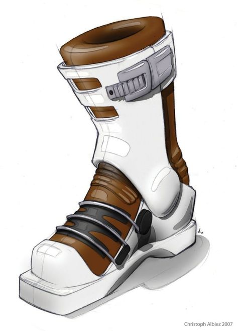 Space Boots Concept, Scifi Shoes, Scifi Boots, Sci Fi Boots, Futuristic Boots, Space Boots, Product Sketching, Sneakers Sketch, Futuristic Shoes