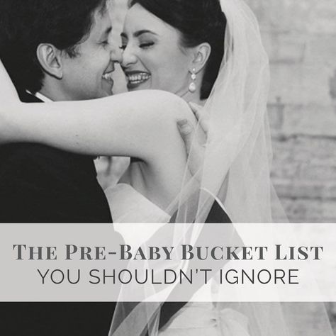 So, now that you’ve tied the knot and you’re ready to begin your new life together, it’s time to start thinking about all of the great things you can do as a couple—before babies. Kids are great and all, but they’re kind of a big responsibility. Cherish this exciting and romantic time in your newlywed life by creating a pre-baby bucket list! Think outside the box and do things you’ve never done because once that baby comes, you won't have the chance to do many of these things (until they're ... Newlywed Game Questions, Question Games For Couples, Boyfriend Bucket Lists, Couples Things To Do, Newlywed Game, High Risk Pregnancy, Romantic Times, First Year Of Marriage, Couple Activities