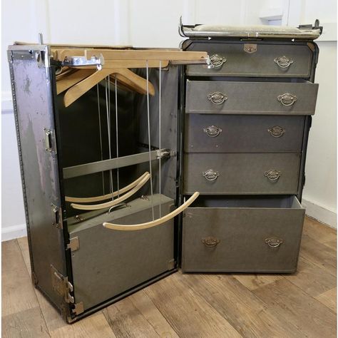 Steamer trunk makeover