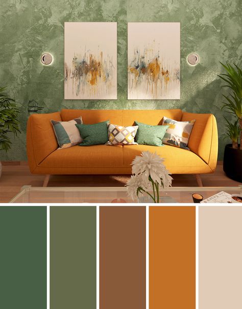 Sage Green Sofa, Sage Green And Grey, Sage Green Bedroom Ideas, Sage Green Living Room, Green Bedroom Design, African House, Sage Green Bedroom, Tropical Sun, Interior Design Your Home