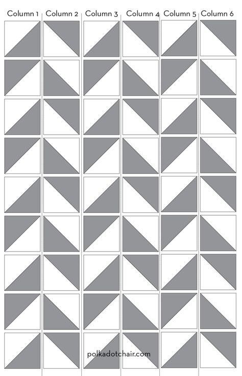 Stripe Quilt Pattern Simple, Triangle Pattern Quilt, Triangle Square Quilt Pattern, Half Square Quilt Patterns, Modern Baby Quilt Patterns Free, Simple Quilts Patterns, Easy Baby Quilt Patterns Free, Neutral Quilts Ideas, Hst Quilt Patterns