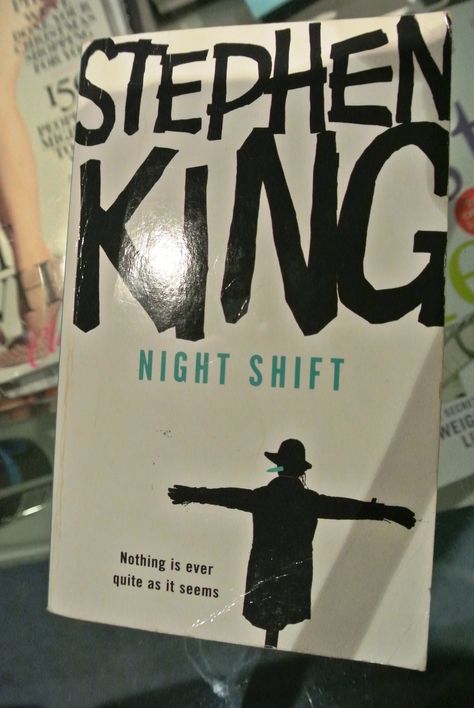 Night Shift - Stephen King ... had me always looking over my shoulder :P Night Shift Stephen King, Night Shift, Stephen King, Books, Quick Saves