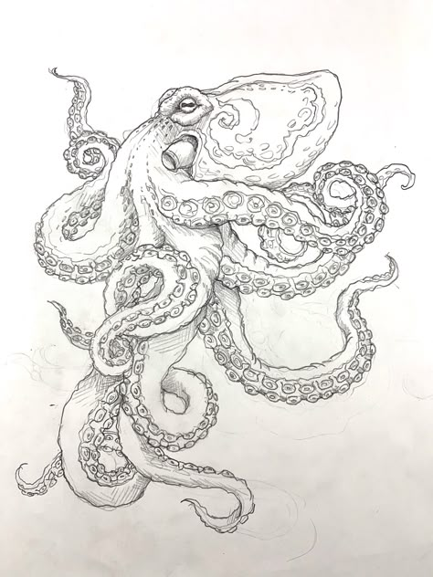 Kraken Kraken Tattoo Design, Kraken Tattoos, Kraken Drawing, Fantasy Map Drawing, Map Drawing Ideas, Fantasy Map Drawing Ideas, Tattoo Octopus, Kraken Tattoo, Kraken Art