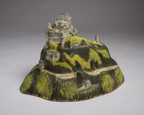 Ceramic Landscape Sculpture, Clay Landscape Sculpture, Akio Takamori, Ceramic Landscape, Ceramic Art Design, Landscape Sculpture, Landscape Installation, Kansas City Art Institute, Portland Art