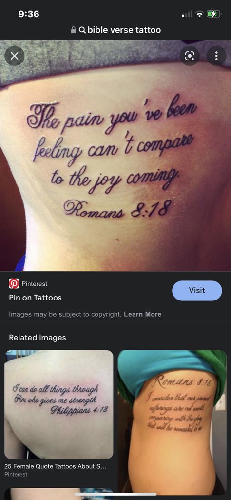 Roman Bible Verse Tattoo, Front Thigh Tattoo, Romans Bible Verse, Bible Verse Tattoo, Tattoo Bible, Bible Verse Tattoos, Verse Tattoos, Tattoo Quotes For Women, Give Me Strength