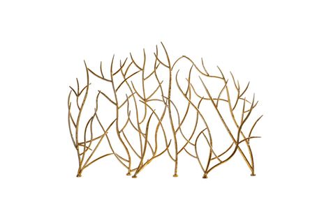 Fireplace Filler, Gold Fireplace Screen, Gold Fireplace, Decorative Fireplace Screens, Decorative Fireplace, Gold Twigs, Gold Branches, Victorian Fireplace, Fireplace Entertainment