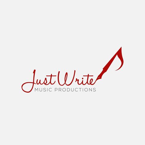 Logo design for song writer/lyricist. Writer Logo Design, Writer Logo, Logistics Design, N Logo Design, Tool Logo, Logo N, N Logo, Logo Font, Brand Ideas