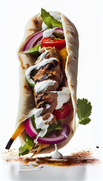 Kebab traditional sandwich ai generated | Premium Photo #Freepik #photo #doner-kebab #hamburger #gyros #doner Hamburger Gyros, Doner Kebab, Food Poster Design, Food Poster, Food Menu, Premium Photo, Poster Design, Sandwiches, Bread