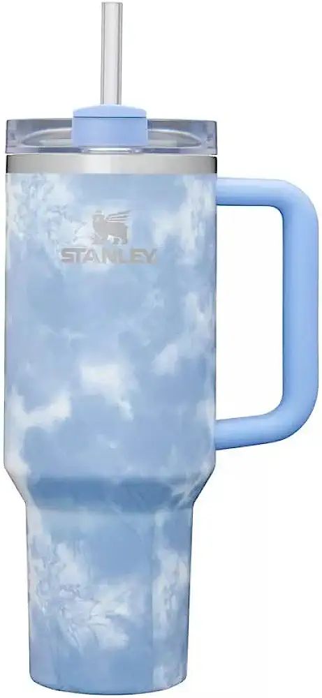 Stanley Adventure Quencher, Corkcicle Tumbler, Stanley Adventure, Sound Bath, Tie Dye Colors, Starbucks Tumbler, Thermos Bottle, Tie And Dye, Blue Tie