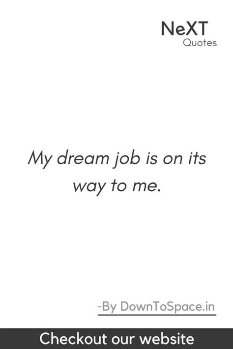 My dream job is on its way to me. #CareerAffirmations #Fulfillment #Growth Happy Career Quotes, Aesthetic Life Goals Career, Affirmation For Career Growth, Job Success Affirmation, Success In Career, Vision Board Career Success, Getting A Job Affirmations, Positive Career Affirmations, Internship Affirmations