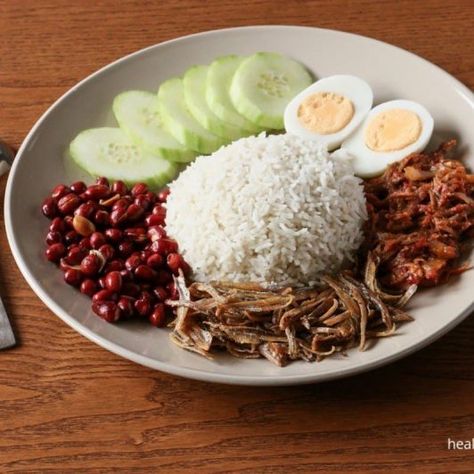 Asian Recipes Healthy, Gluten Free Asian Recipes, Gluten Free Asian, Nasi Lemak, National Dish, Recipes Gluten Free, Food Drawing, Menu Design, Cobb Salad