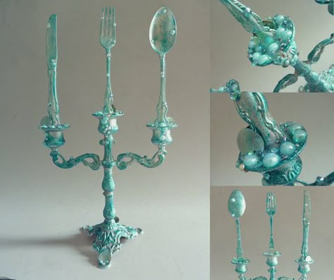 The Little Mermaid Candelabra with Dinglehopper by ArtofMarijke, €85.00 Little Mermaid Bathroom, Little Mermaid Room, Mermaid Decor Bedroom, Mermaid Bathroom Decor, Casa Disney, Mermaid Bedroom, Mermaid Bathroom, Art Coquillage, Mermaid Nursery