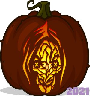 Pumkin Carving Ideas Coraline, Other Mother Pumpkin Carving, Mothman Pumpkin Carving, Heartstopper Pumpkin, Coraline Pumpkin Carving Stencil, Coraline Pumpkin Carving Ideas, Pumpkin Carving Coraline, Pumpkin Carving Ideas Coraline, Coraline Pumpkin Carving