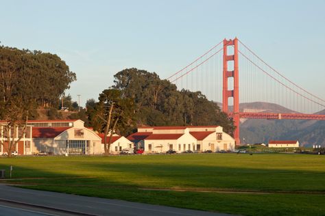 San Francisco Pictures, California Bucket List, Visitors Center, Eucalyptus Trees, Famous Bridges, San Francisco Engagement, Places In California, Golden Gate Park, Outdoor Paint