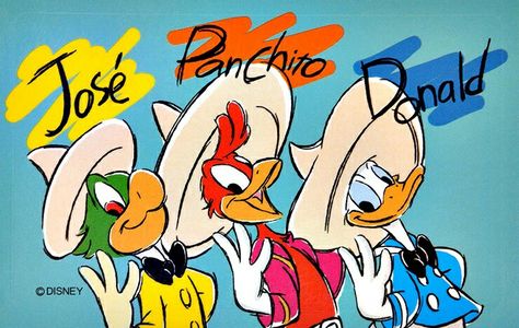 The Three Caballeros, Three Caballeros, Animation Disney, Disney Duck, Duck Tales, Disney Animals, Disney Cosplay, Classic Disney, Disney Pictures