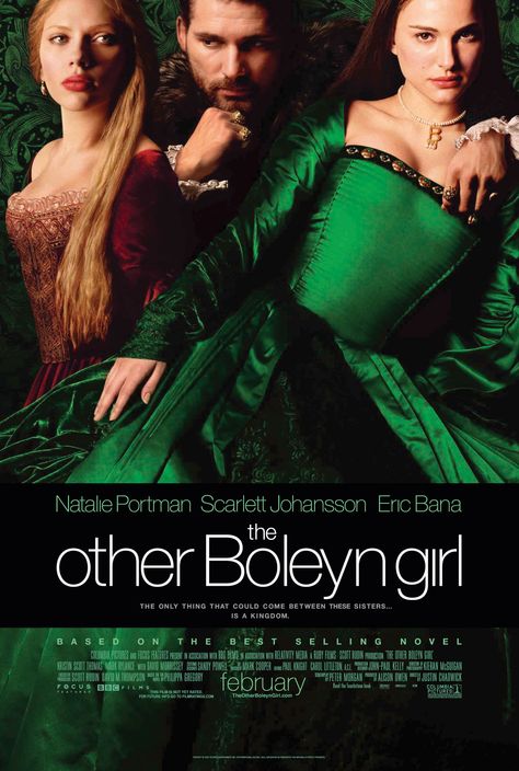 "The Other Boleyn Girl" movie poster, 2008. The Other Boleyn, Philippa Gregory, The Other Boleyn Girl, Beau Film, Eric Bana, Jean Reno, Movies Worth Watching, I Love Cinema, See Movie