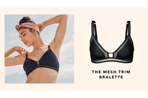 Ever feel like your bra is poking you more than it’s supporting you? Yeah, we’ve been there, and somehow we keep holding on — until now. Enter in 6 actually functional (and dare we say fashionable?) bras that genuinely feel like no bra from morning routine to lunch break, and yes, even bedtime. Read on to crack the code on bras so comfy, you might just fall asleep in them. Bra-friendly Polyamide Beachwear, Seamless Black Beach Bra, Black Mesh Sports Bra With Moisture-wicking, Cheap Beach Intimates With Built-in Bra, Not Wearing A Bra, Cheap Intimates With Built-in Bra For Relaxation, Most Comfortable Bra, Eggplant Color, Cool Girl Style