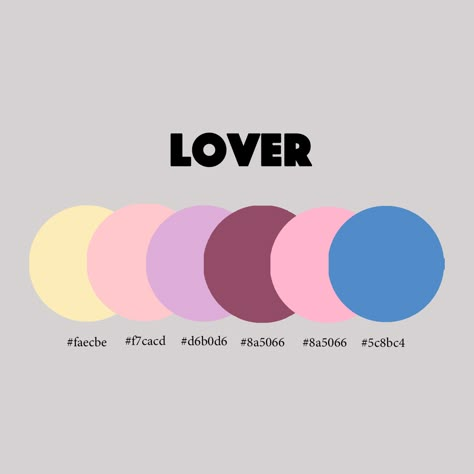 taylor swift album cover colour palette Taylor Swift Album Covers Color Palette, Lover Taylor Swift Colour Palette, Lover Taylor Swift Palette, Lover Album Color Palette, Taylor Swift Lover Palette, Lover Colour Palette, Taylor Swift Album Cover Colors, Evermore Color Palette Taylor Swift, Lover Taylor Swift Color Pallete