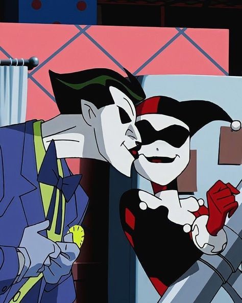 Joker Cartoon, Joker Y Harley Quinn, Harley And Joker Love, Harley Quinn Artwork, Harley Quinn Comic, Univers Dc, Joker Art, Harley Quinn Art, Cartoon Profile Pictures