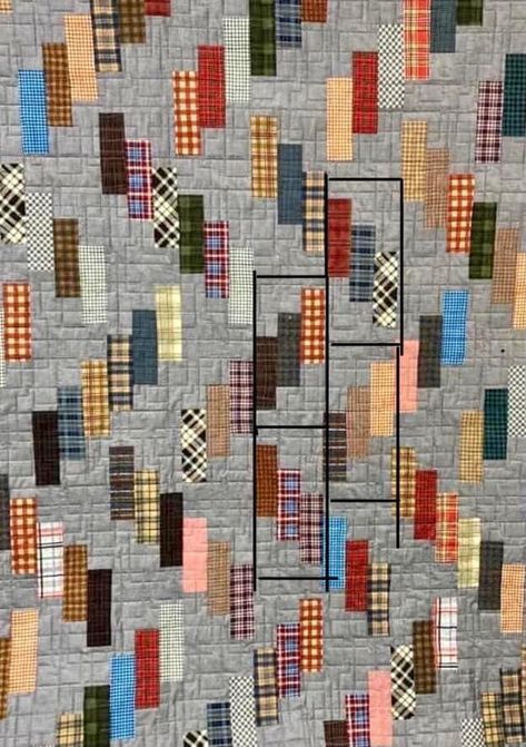 Quilts For Men Patterns, Plaid Quilts, Charm Square Quilt, Patchwork Quilting Designs, Crumb Quilt, Shirt Quilts, Flannel Quilts, Scrappy Quilt Patterns, Quilt Square Patterns