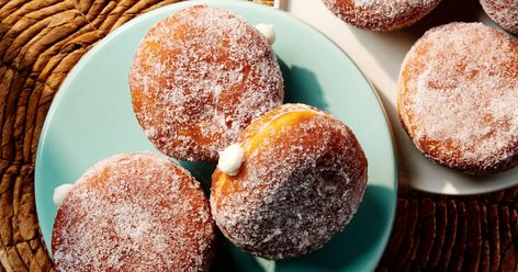 Malasadas Recipe, Local Recipes, Pbs Food, Sugar Bread, Cooking Challenge, Homemade Almond Milk, Bake Goods, Party Things, American Recipes