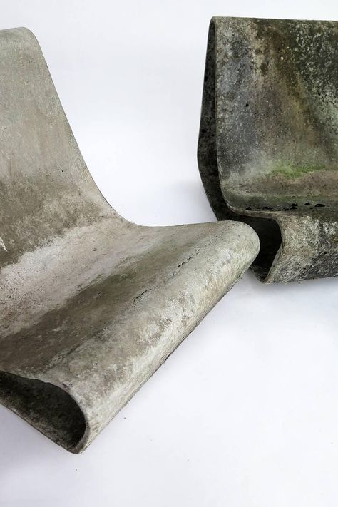 Brutalist Furniture Mid Century, Bijoy Jain, Brutalism Interior, Brutalist Furniture, Silhouette Of A Woman, Modern Outdoor Chairs, Concrete Furniture, Urban Furniture, Concrete Art