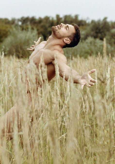 **** Male Witch, Elves And Fairies, Natural Man, Art Of Man, Gay Art, Male Art, Male Body, Male Beauty, Natural World