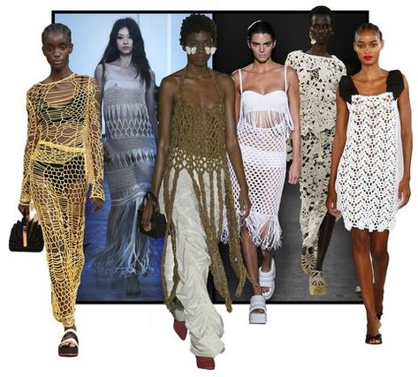 crochet spring 2023 trend Crochet Fashion 2023, Knit 2023 Trend, Crochet Runway 2023, Crochet Trend 2023, Crochet Fashion Runway 2023, Crochet Spring Summer 2023, Sweater 2023 Trend, Crochet 2023 Trends Summer, Crochet Fashion Trends 2023