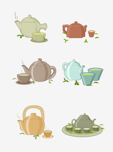 Tea Cup Drawing, Drinks Art, Tea Png, Tea Inspiration, Milk Art, Tea Supplies, Painted Teapot, Indian Tea, Japanese Tea Set