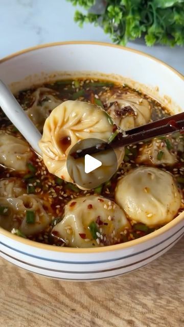 Spicy Dumpling Soup, Vegetable Broth Soup, Soup Dumplings Recipe, Dumpling Soup Recipe, Onion Greens, Kolkata Food, Asian Treats, Chicken Soup Recipes Homemade, Veg Stock