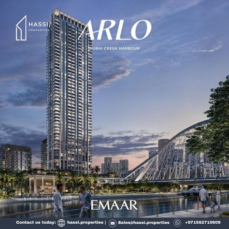 🚨New Project 🚨 Arlo in Emaar Creek Harbour! 1-3 bedroom units starting at: 1.7 million AED | £365k | $462k Get in touch with our expert team to find out more: 📲 +971582710609 📧 sales@hassi.group 🔗 www.hassi.properties #emaar #arlo #creek #harbour #creekharbour #dubai #hassiproperties #luxuryliving #dubaiproperties #apartments #LuxuryLifestyle #luxury #luxurylifestyle #real #estate #realestate #realestatelife #realestateinvesting #realestateinvestor #realestateinvestment #realestategoals Waterfront Promenade, Emaar Properties, Bedroom Units, Adventure Playground, Ferry Terminal, Sport Court, Play Areas, Real Estate Investor, Metro Station