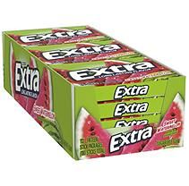 Extra Chewing Gum, Obx House, Watermelon Sticks, Candy Stash, Gum Brands, Extra Gum, Watermelon Flavor, Bulk Shopping, Pack Of Gum