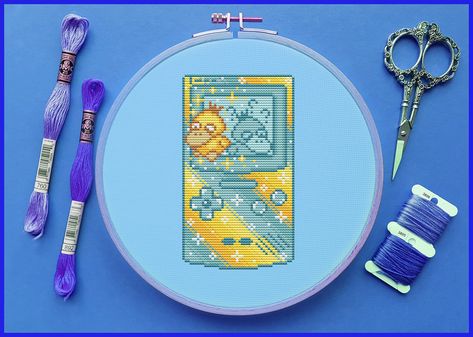 Anime Cross Stitch Patterns, Nerd Cross Stitch, Galaxy Cross Stitch, Video Game Cross Stitch, Cross Stitch Anime, Game Cross Stitch, Galaxy Cross, Pokemon Cross Stitch Patterns, Anime Cross Stitch