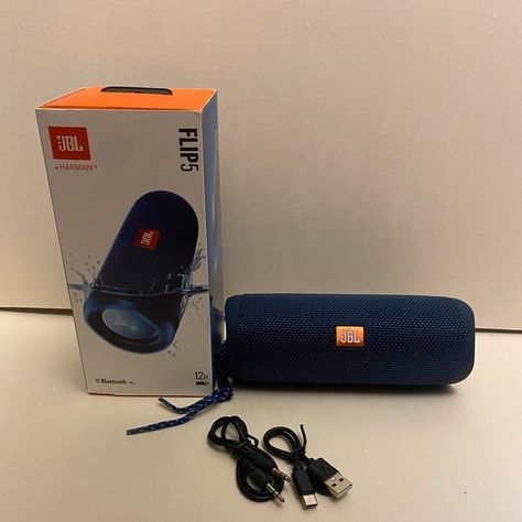 Jbl flip 5 speaker, (EXCELLENT CONDITION).              FREE SHIPPING Jbl Flip 5, Apartment Inspiration, Jbl Speaker, Bluetooth Speaker, Speaker, Conditioner, Audio, Apartment, Jewelry Watches