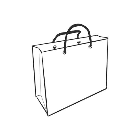 Shopping Bag Icon Logo, Bag Drawing Design, Shopping Bag Doodle, Shopping Bags Drawing, Shopping Bags Illustration, Shopping Doodle, Shopping Bag Illustration, Bag Doodle, Bag Sketch