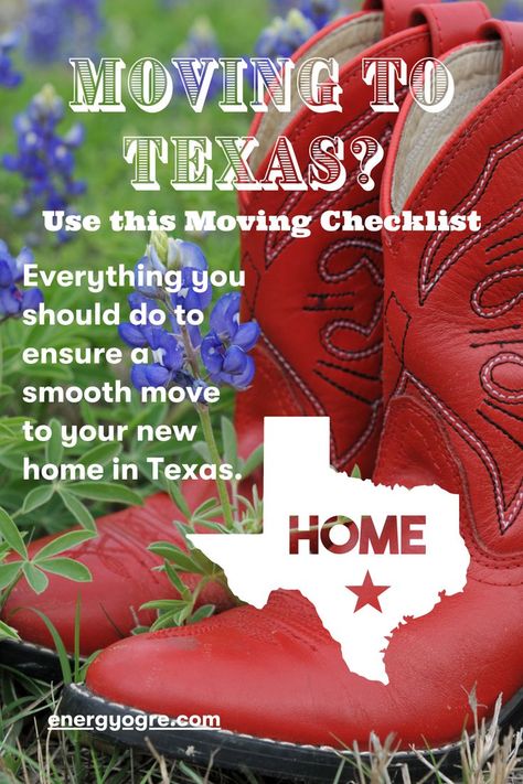 List of everything you need to move to Texas. A pair of boots with bluebonnets in the background Moving To Texas Tips, Moving To Texas Announcement, Freeport Texas, Texas Boots, Midland Texas, Texas Baby, Texas Life, Moving To Another State, Texas Living