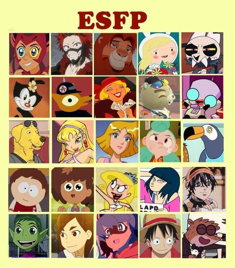 Esfp Characters, Personality Database, 16 Personality Types, The 16 Personality Types, Circus Characters, Personality Profile, Mbti Character, 16 Personalities, Myers Briggs Type