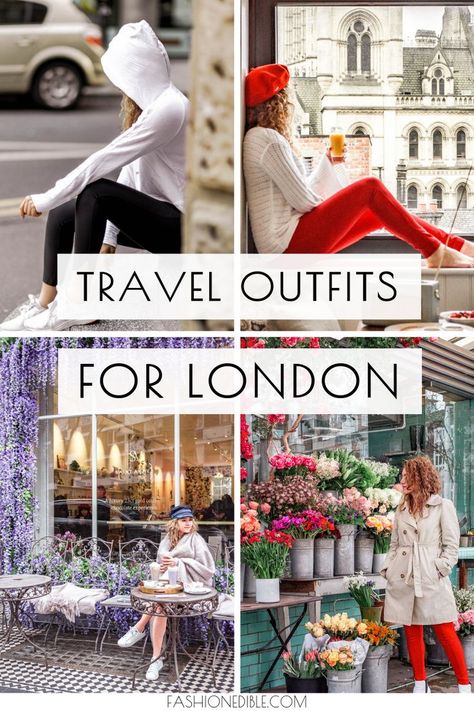 what to pack for London in march | travel outfits for the UK | what to wear in London Uk Travel Outfits, What To Wear In London In May, London Vacation Outfits, Abroad Fashion, Outfits To Wear In London, London Trip Outfit, What To Pack For London, Europe In March, What To Wear In London