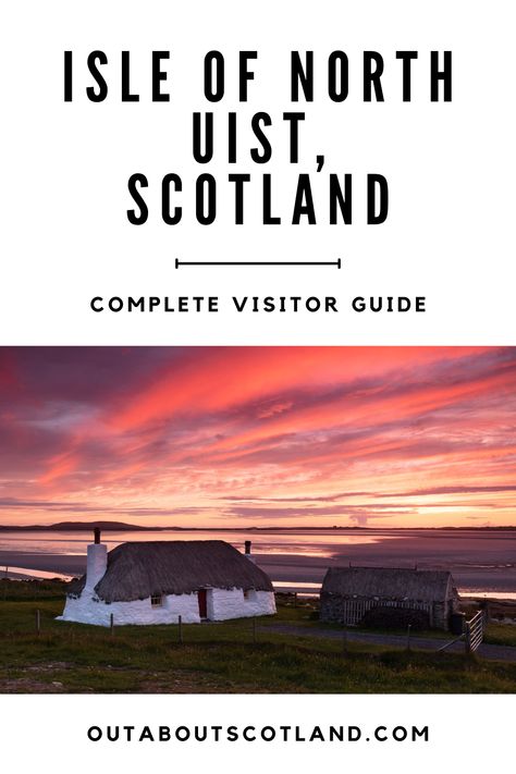 The island of North Uist is situated between Benbecula and Harris in Scotland's Western Isles The island has a population of around 1,300 people and covers an area of about 117 square miles, making it the tenth biggest island in Scotland. In this travel guide, you'll learn more about this gorgeous island as well as what to see and do while you're there. North Uist Scotland, Uist Scotland, Isle Of Mull, Uninhabited Island, Isle Of Harris, Isle Of Arran, Orkney Islands, Bird Watchers, Outer Hebrides