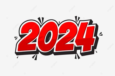 2024 red comic style effect vector new year comic 2024 png 2024 Png Logo, 2048x1152 Wallpapers, Logo Banner, Free Photo Frames, Simple Background Images, Comic Style, Logo Banners, Simple Background, Png Transparent Background