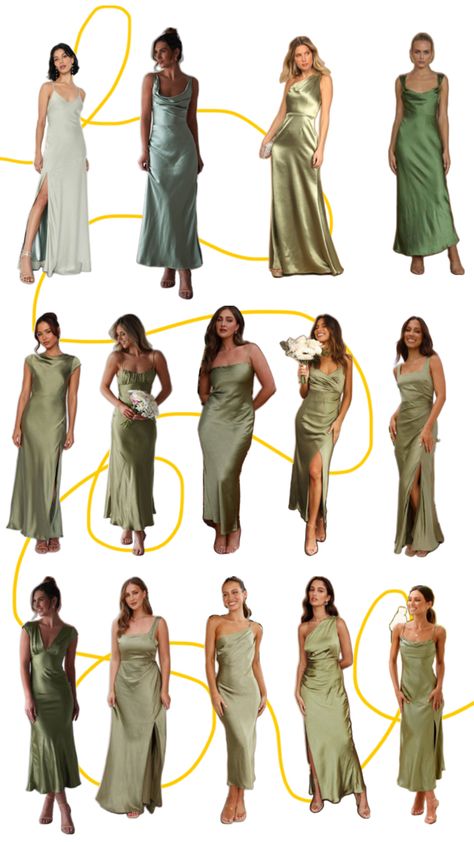 Green Dress Outfit Wedding, Wedding Planning Checklist Budget, Khaki Green Dress, Moh Dress, Green Dress Outfit, Wedding Day Ideas, Fall Wedding Guest, Outfit Wedding, Future Wedding Plans