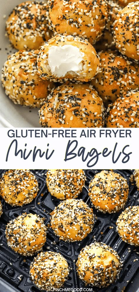 Two Ingredient Bagels Gluten Free, Snack Baking Ideas, Easy Gluten Free Bagel Recipe, Gluten Free Recipes For Snacks, Gluten Free Flour Recipes Baking, Gluten Free Dinner Bread, Quick And Easy Gf Snacks, Gluten Free Cinnamon Crunch Bagel, Celiac Snack Ideas