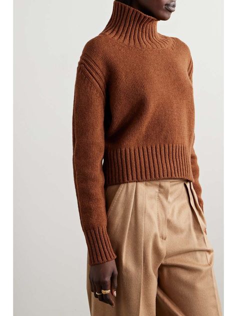 Wool Turtleneck Sweater, Wool Turtleneck, Knitting Techniques, Classic Outfits, Work Attire, Knitting Inspiration, Holiday Fashion, Knitting Projects, Net A Porter