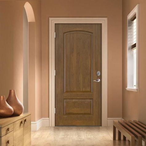 Fiberglass Door, Interior Doors, Tall Storage, Doors Interior, Tall Cabinet Storage, Storage Cabinet, Armoire, Doors, Stain