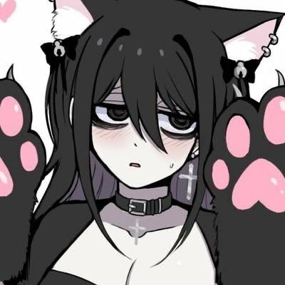 Arte Hippy, Emo Pfp, E Girl, Anime Canvas, Cute Profile Pictures, Cool Art Drawings, Cute Anime Pics, Cat Girl, Cartoon Art Styles