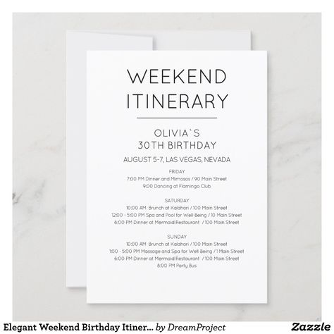 Mermaid Restaurant, Birthday Weekend Itinerary, Birthday Itinerary, Itinerary Invitation, Surprise 50th, Mermaid Birthday Invitations, 30th Birthday Invitations, Itinerary Ideas, Weekend Itinerary